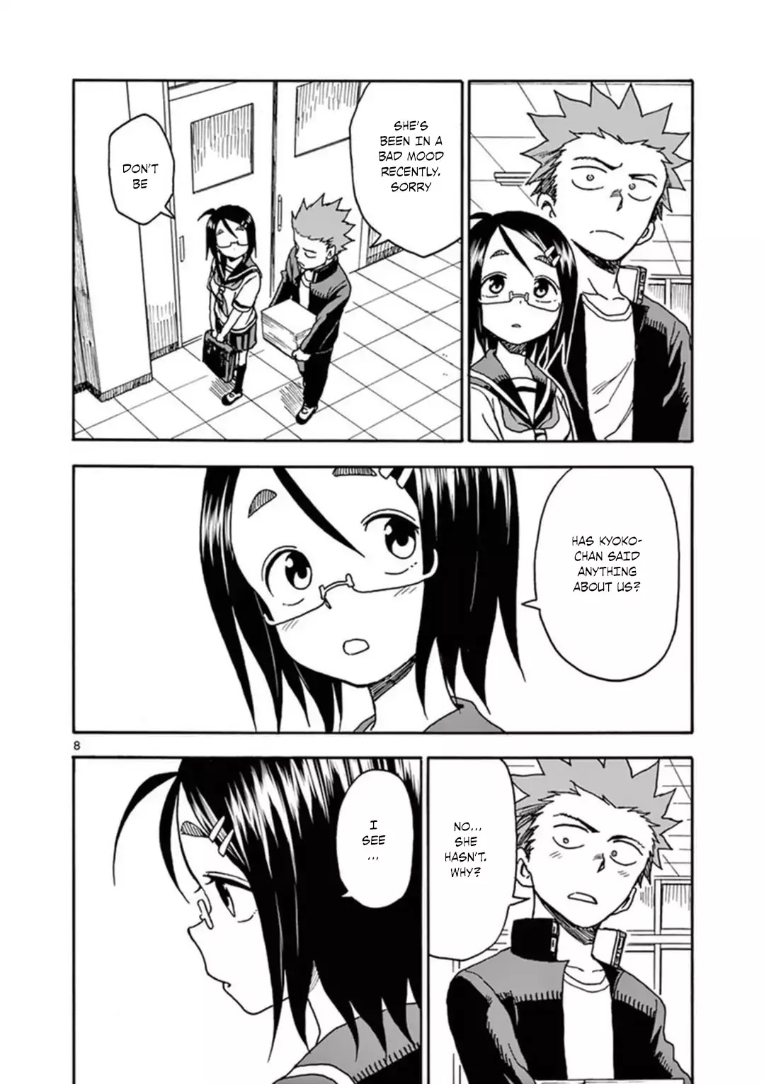Fudatsuki no Kyoko-chan Chapter 37 page 9 - Chapter 37: A Sister's True Feelings