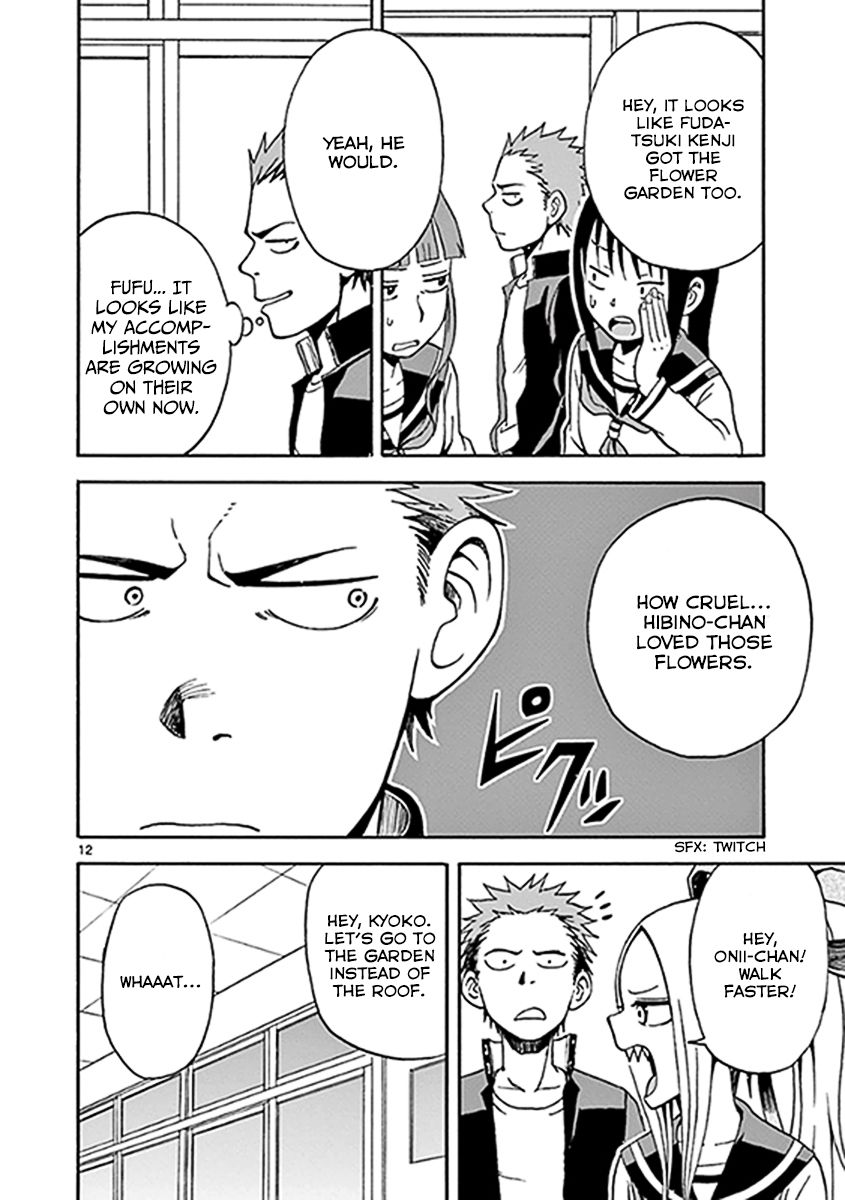 Fudatsuki no Kyoko-chan Chapter 8 page 12 - Chapter 8 : He looks like a criminal
