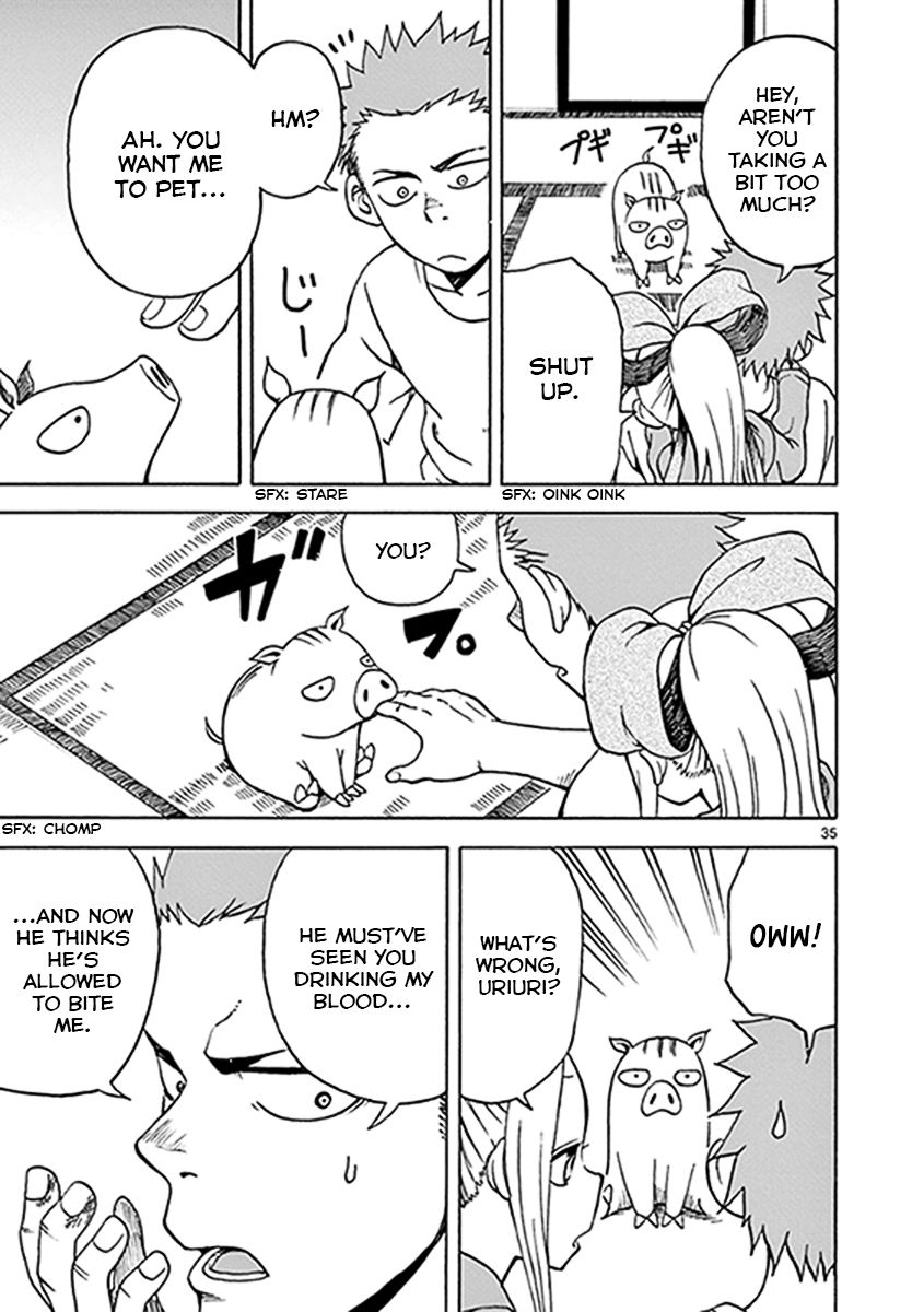 Fudatsuki no Kyoko-chan Chapter 9 page 35 - Chapter 9 : He just wants to be petted