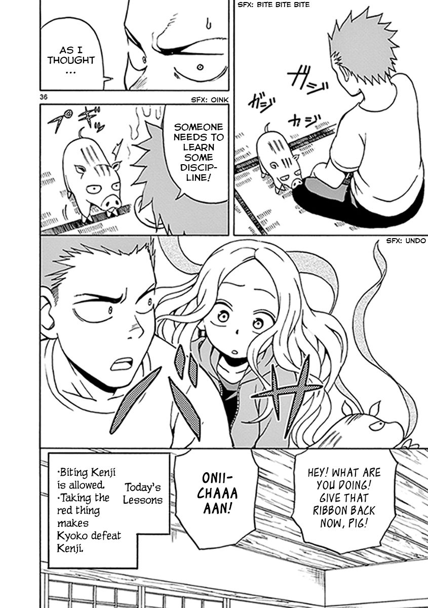 Fudatsuki no Kyoko-chan Chapter 9 page 36 - Chapter 9 : He just wants to be petted