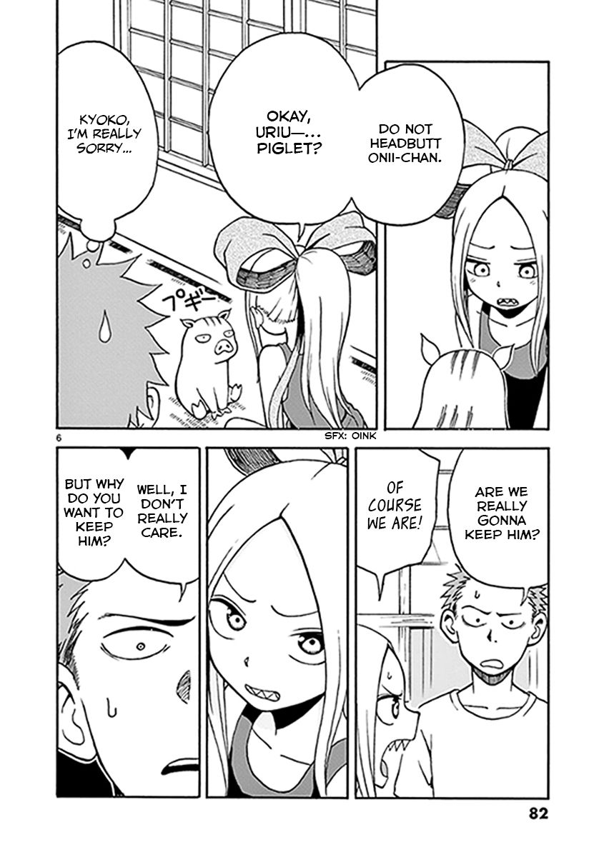 Fudatsuki no Kyoko-chan Chapter 9 page 6 - Chapter 9 : He just wants to be petted