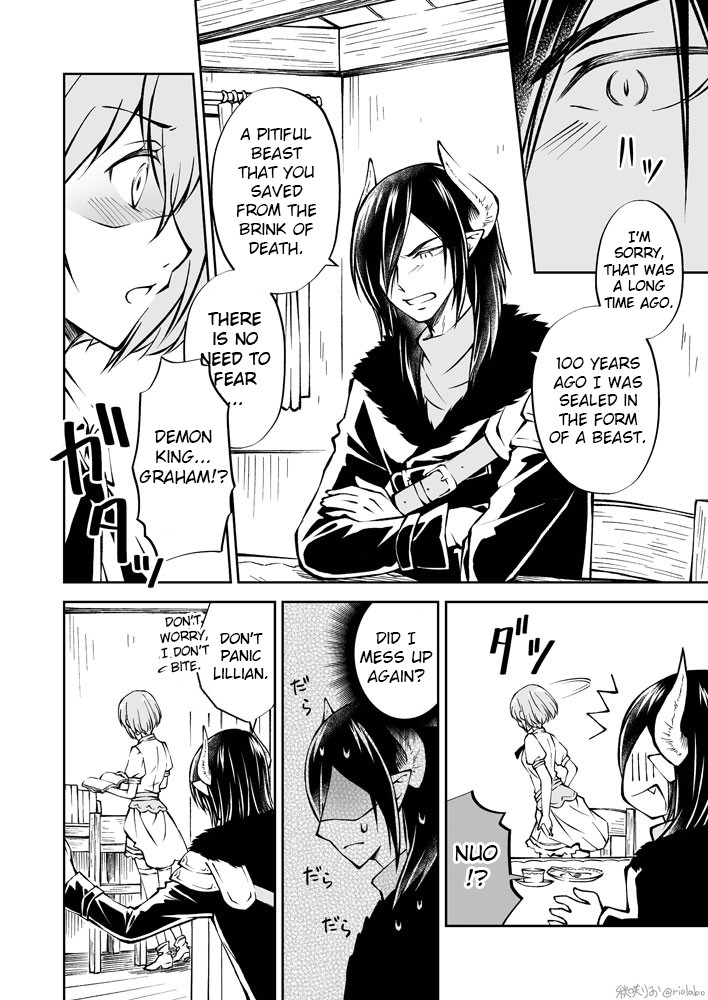 Fuin Maou wa Mederaretai Chapter 3 page 4 - Chapter 3