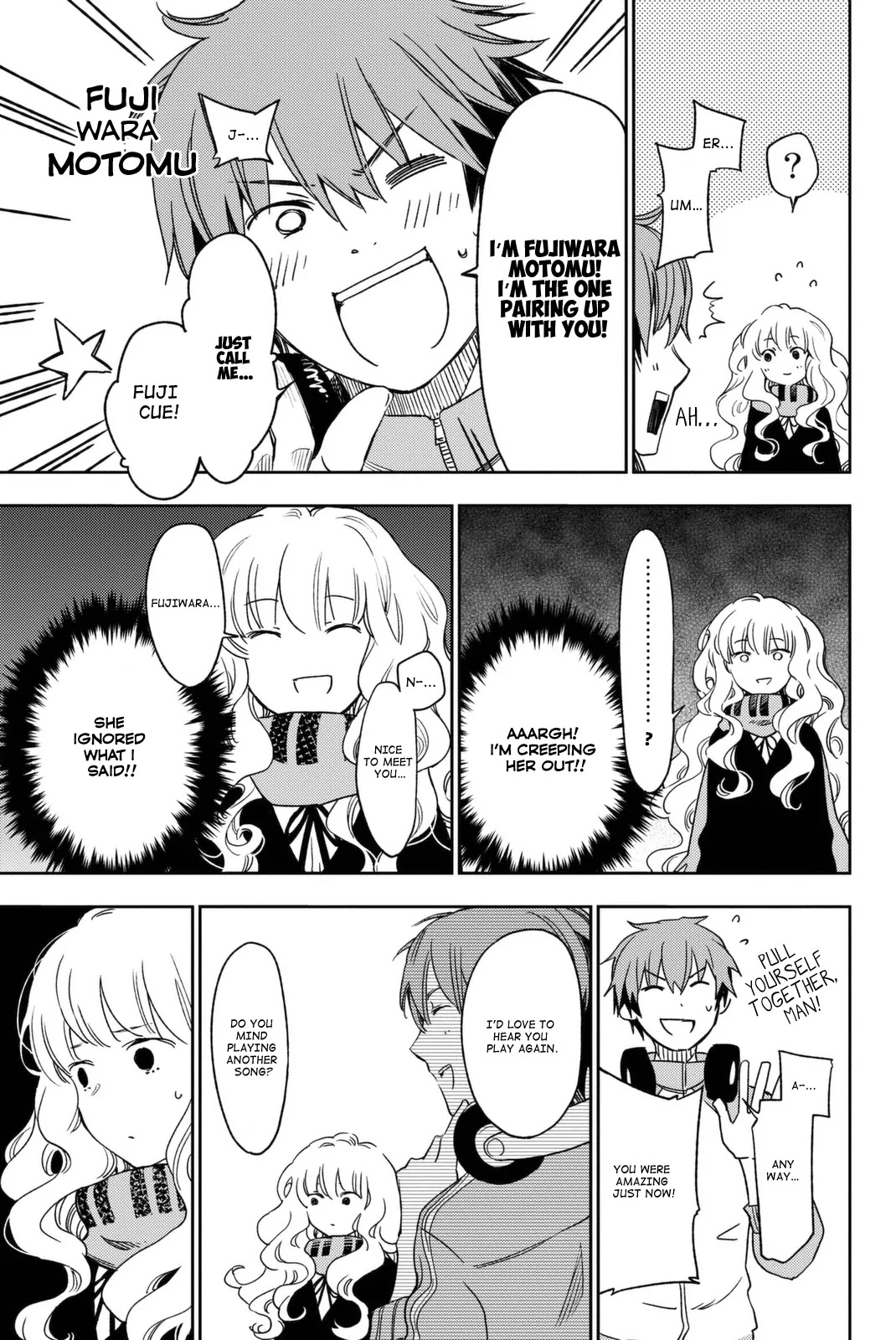 Fujicue!!!: Fuji Cue's Music Chapter 1 page 23 - Chapter 1: Fuji-cue and Hoshikawa