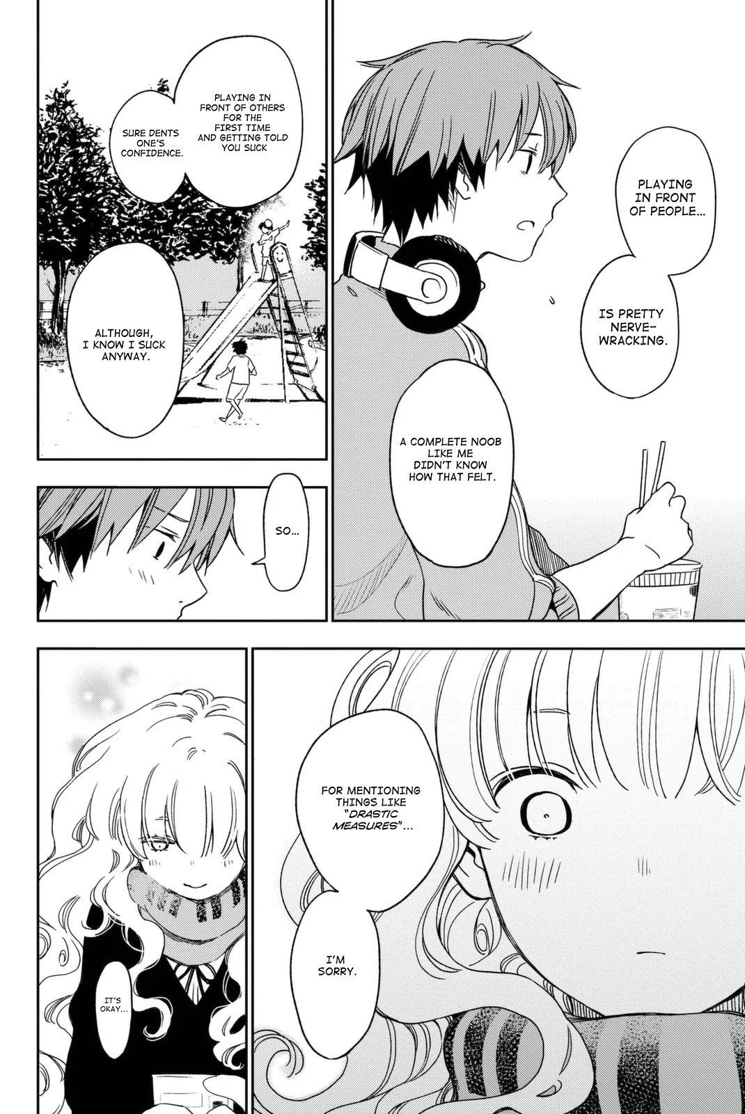 Fujicue!!!: Fuji Cue's Music Chapter 1 page 34 - Chapter 1: Fuji-cue and Hoshikawa