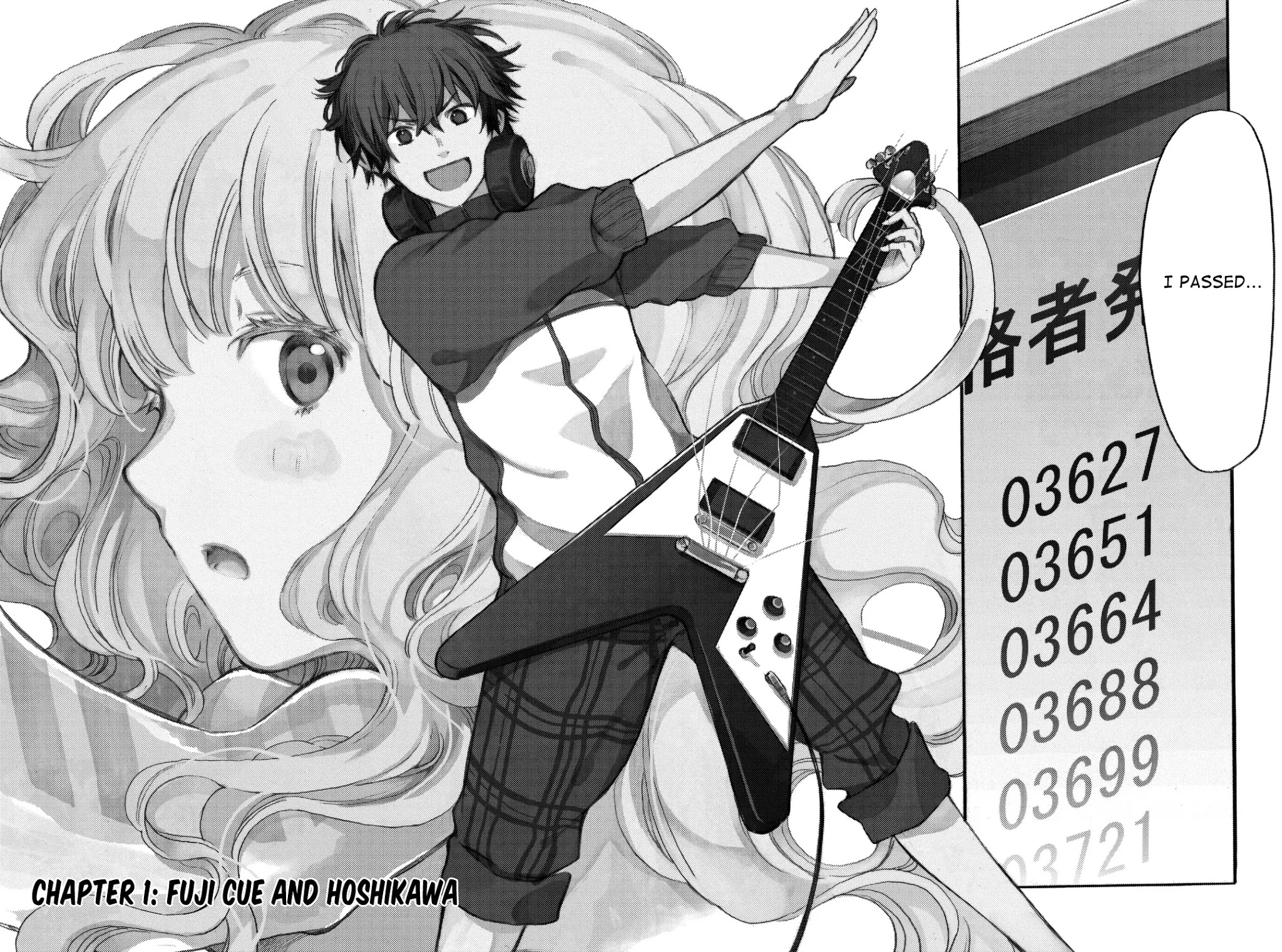 Fujicue!!!: Fuji Cue's Music Chapter 1 page 5 - Chapter 1: Fuji-cue and Hoshikawa