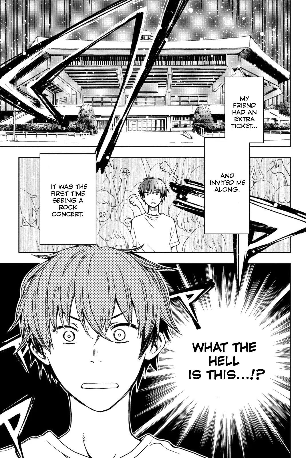 Fujicue!!!: Fuji Cue's Music Chapter 1 page 6 - Chapter 1: Fuji-cue and Hoshikawa
