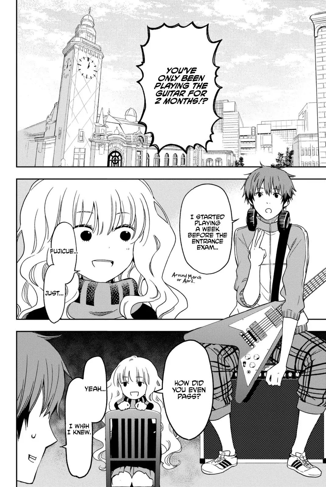 Fujicue!!!: Fuji Cue's Music Chapter 2 page 2 - Chapter 2: Fujicue and the Welcome Convention