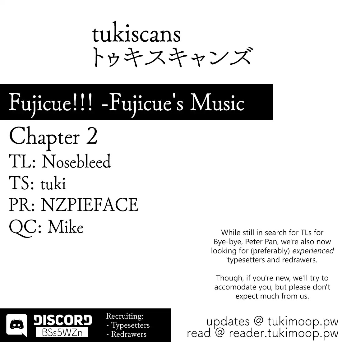 Fujicue!!!: Fuji Cue's Music Chapter 2 page 44 - Chapter 2: Fujicue and the Welcome Convention