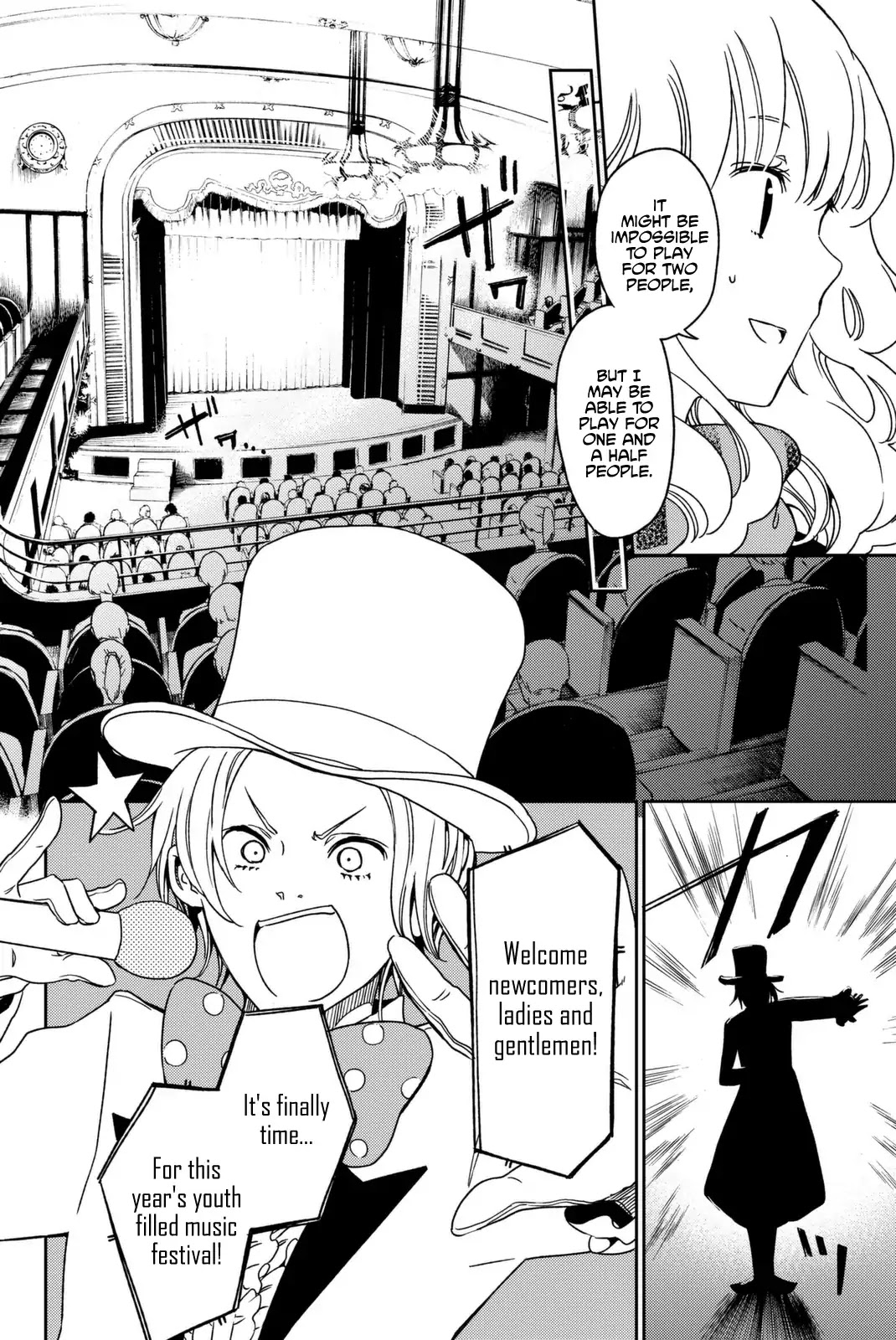 Fujicue!!!: Fuji Cue's Music Chapter 2 page 8 - Chapter 2: Fujicue and the Welcome Convention