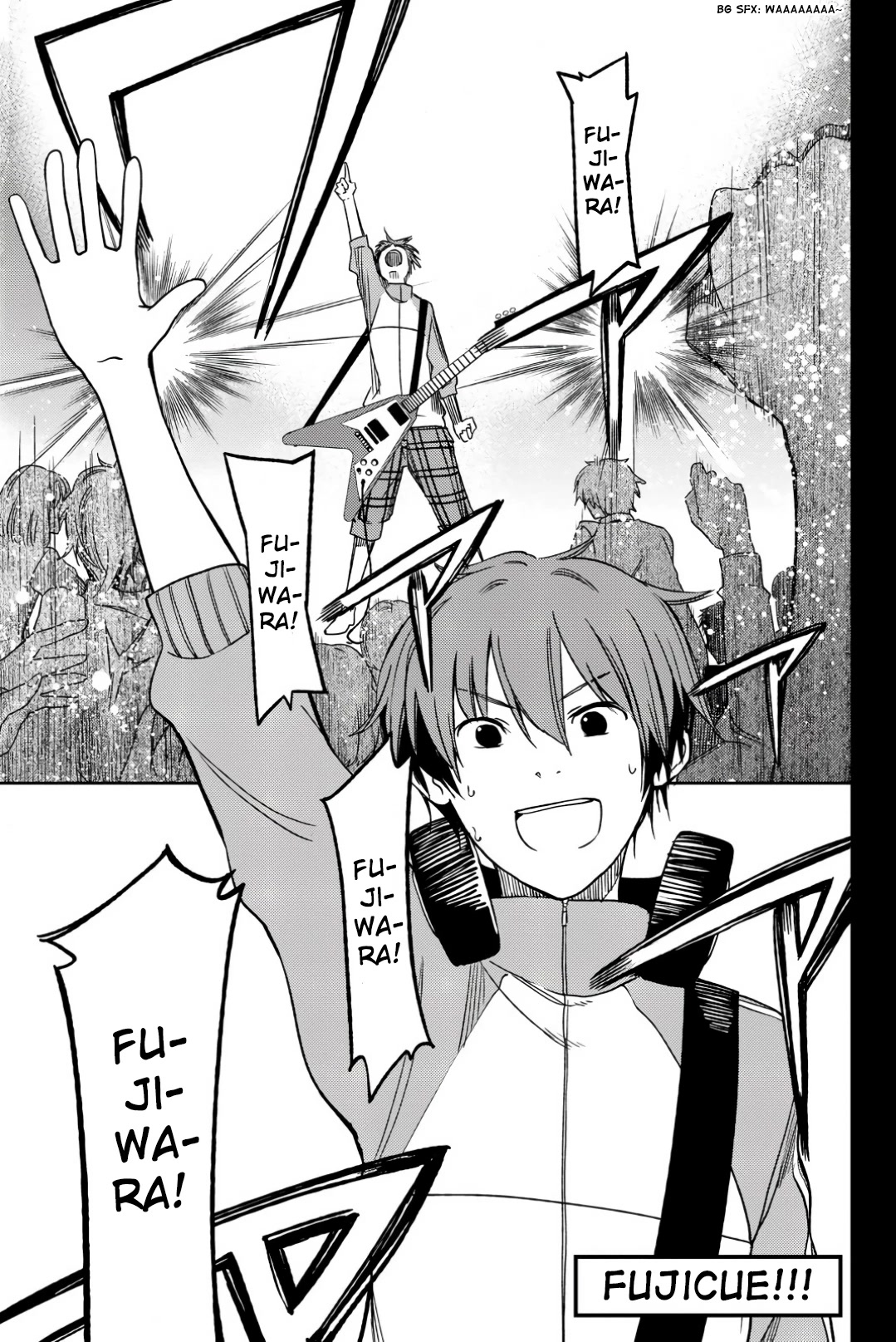 Fujicue!!!: Fuji Cue's Music Chapter 3 page 1 - Chapter 3: Fujicue and Orientation