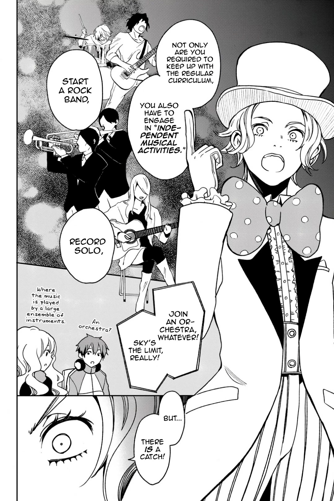 Fujicue!!!: Fuji Cue's Music Chapter 3 page 10 - Chapter 3: Fujicue and Orientation