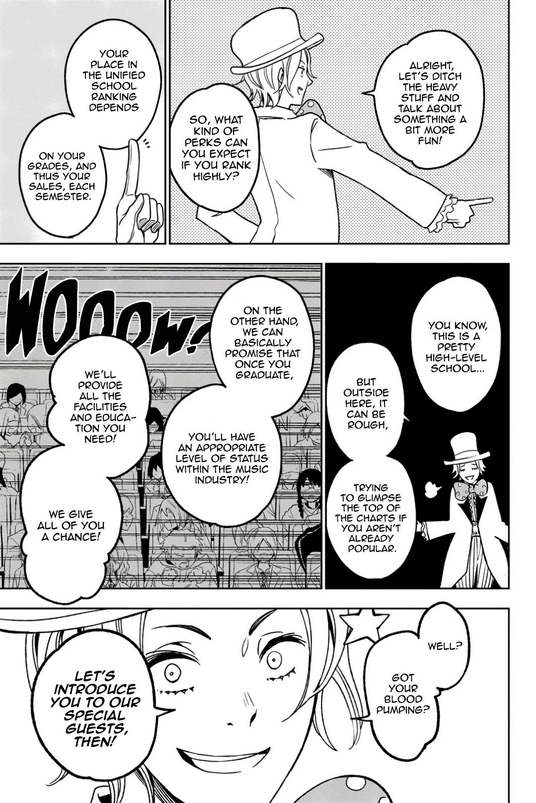 Fujicue!!!: Fuji Cue's Music Chapter 3 page 15 - Chapter 3: Fujicue and Orientation