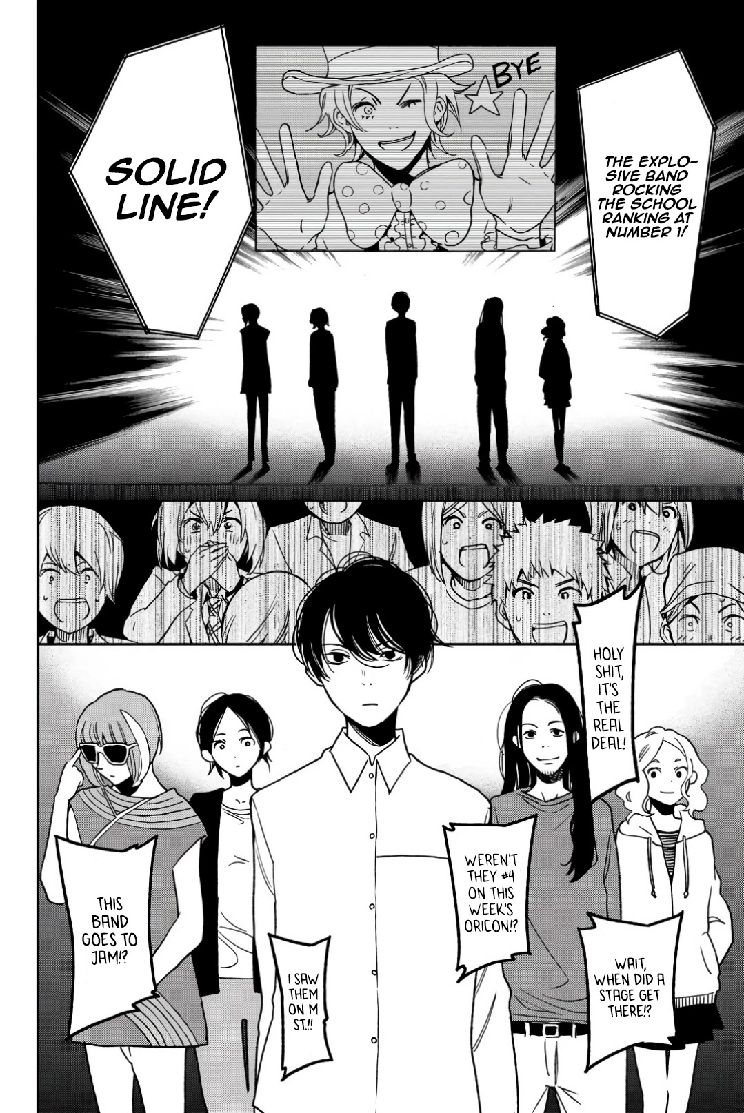 Fujicue!!!: Fuji Cue's Music Chapter 3 page 16 - Chapter 3: Fujicue and Orientation