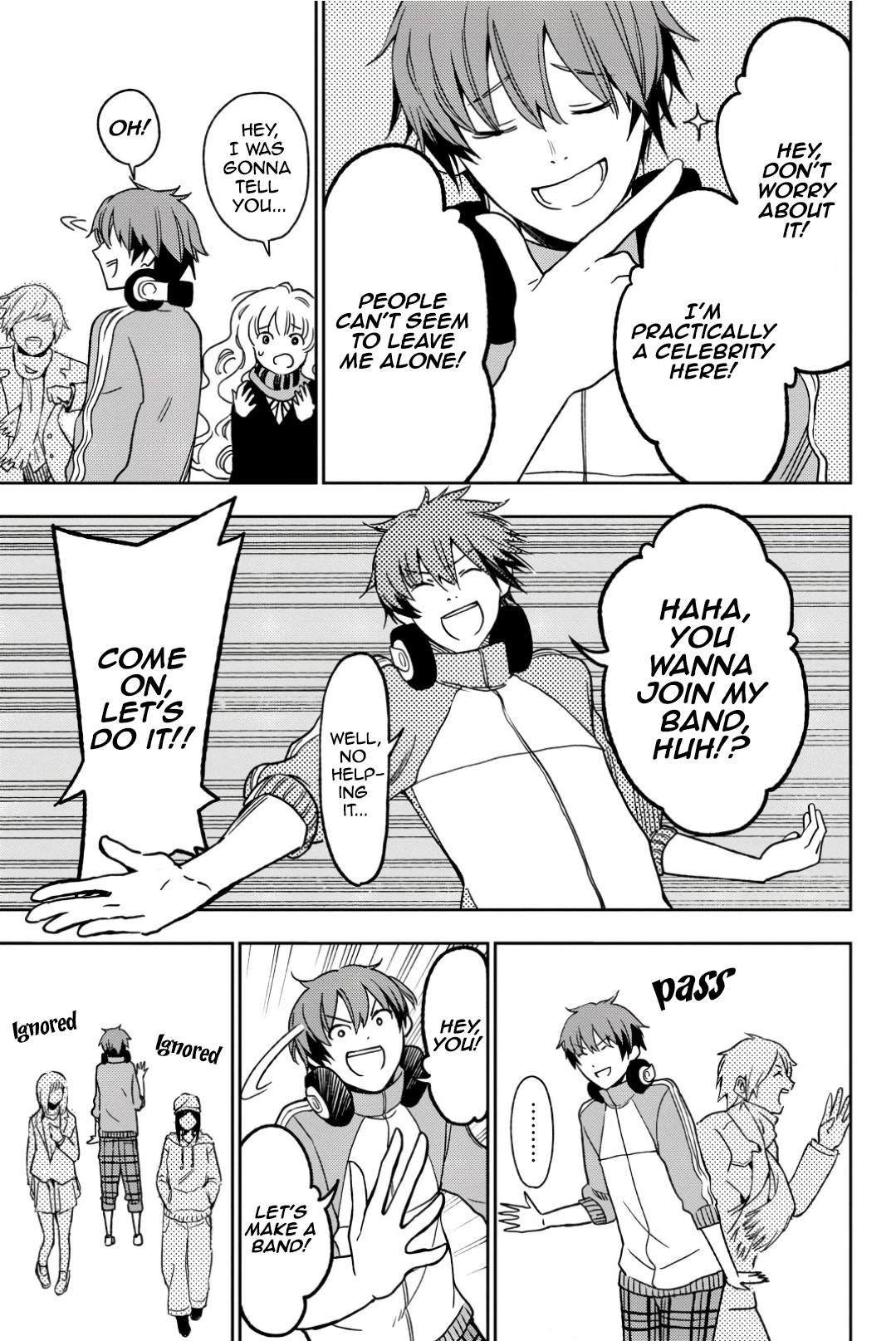 Fujicue!!!: Fuji Cue's Music Chapter 3 page 20 - Chapter 3: Fujicue and Orientation