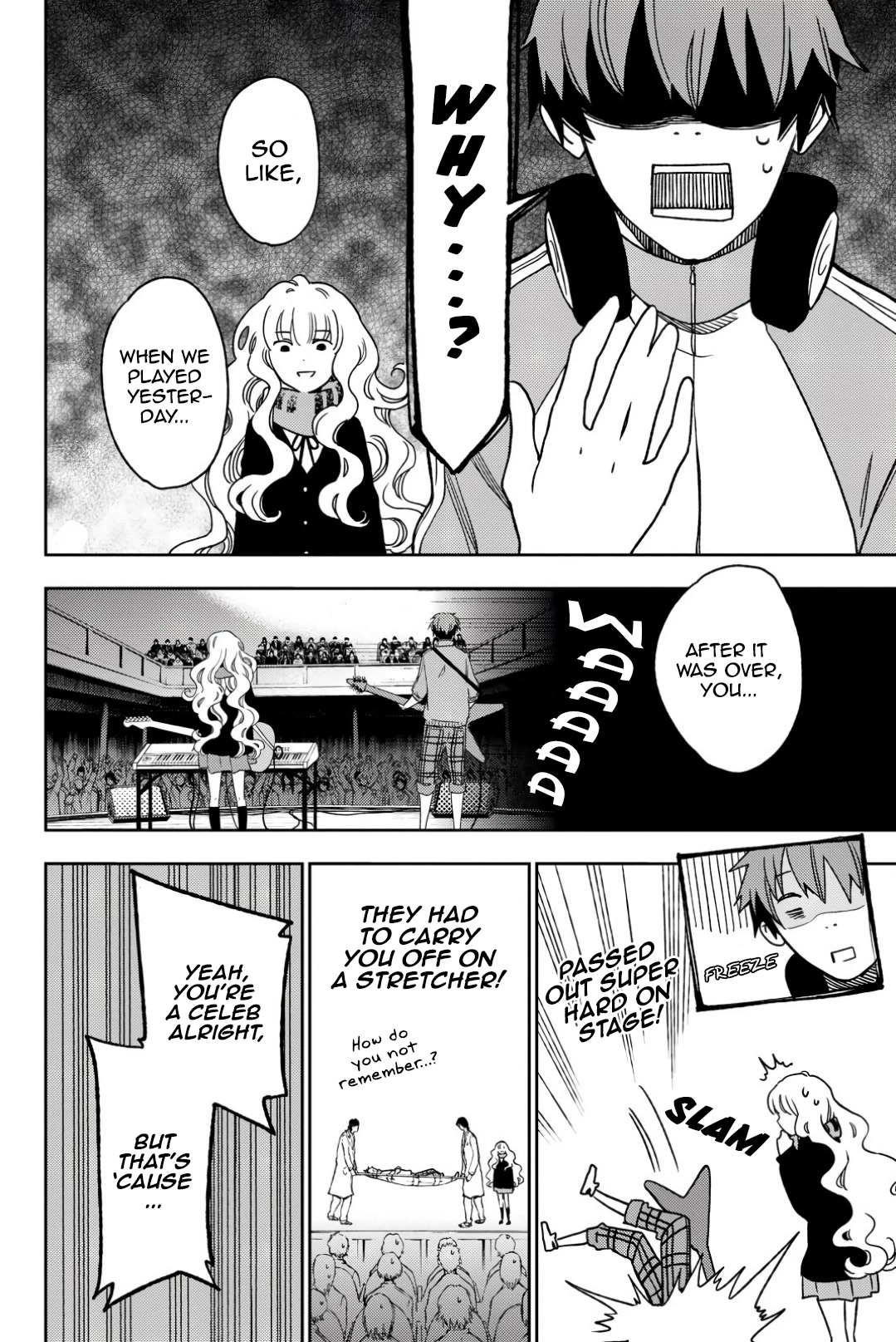 Fujicue!!!: Fuji Cue's Music Chapter 3 page 21 - Chapter 3: Fujicue and Orientation