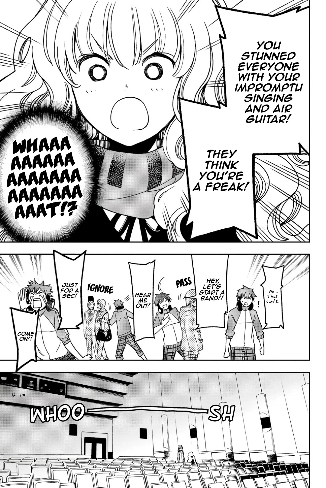 Fujicue!!!: Fuji Cue's Music Chapter 3 page 22 - Chapter 3: Fujicue and Orientation