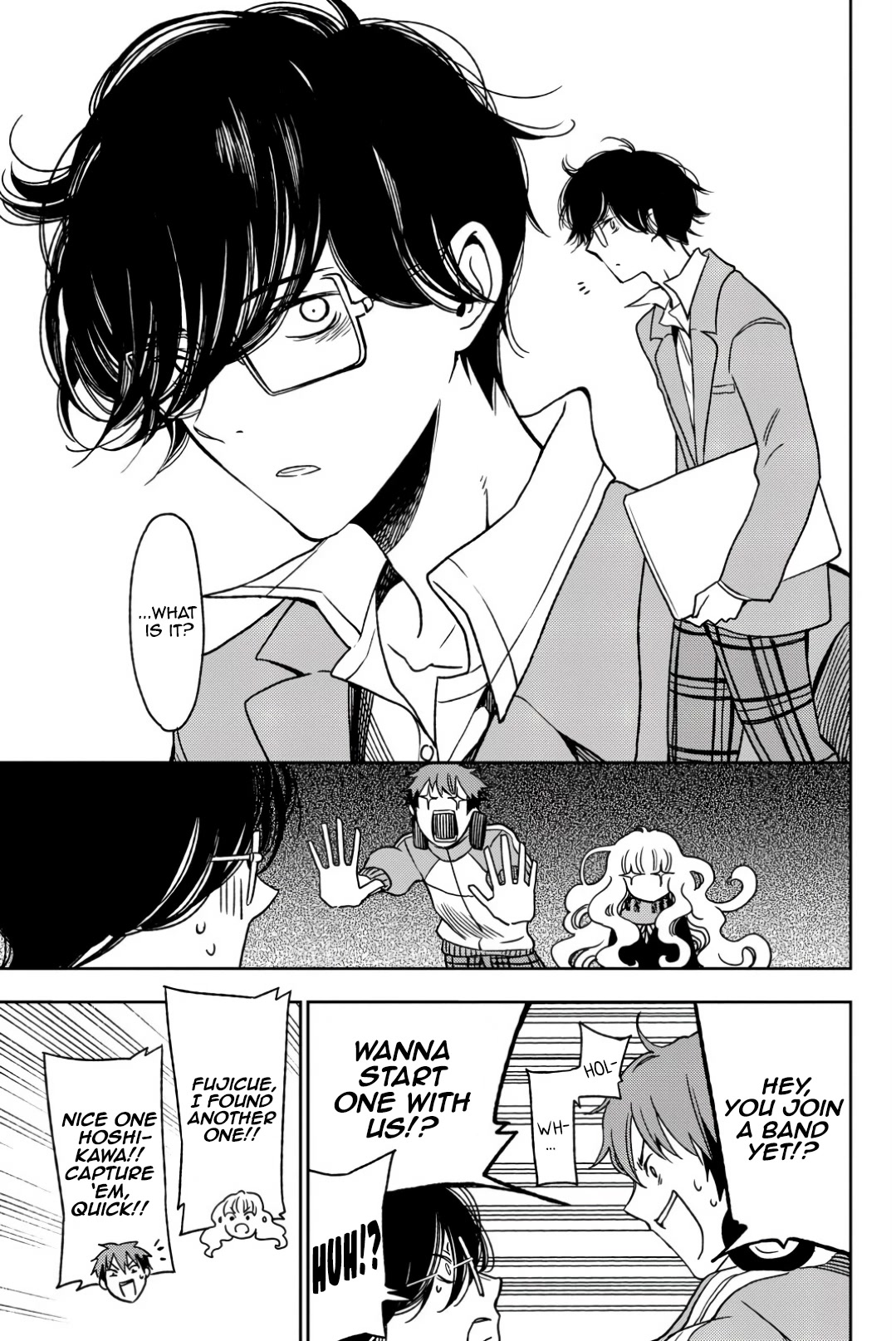 Fujicue!!!: Fuji Cue's Music Chapter 3 page 24 - Chapter 3: Fujicue and Orientation