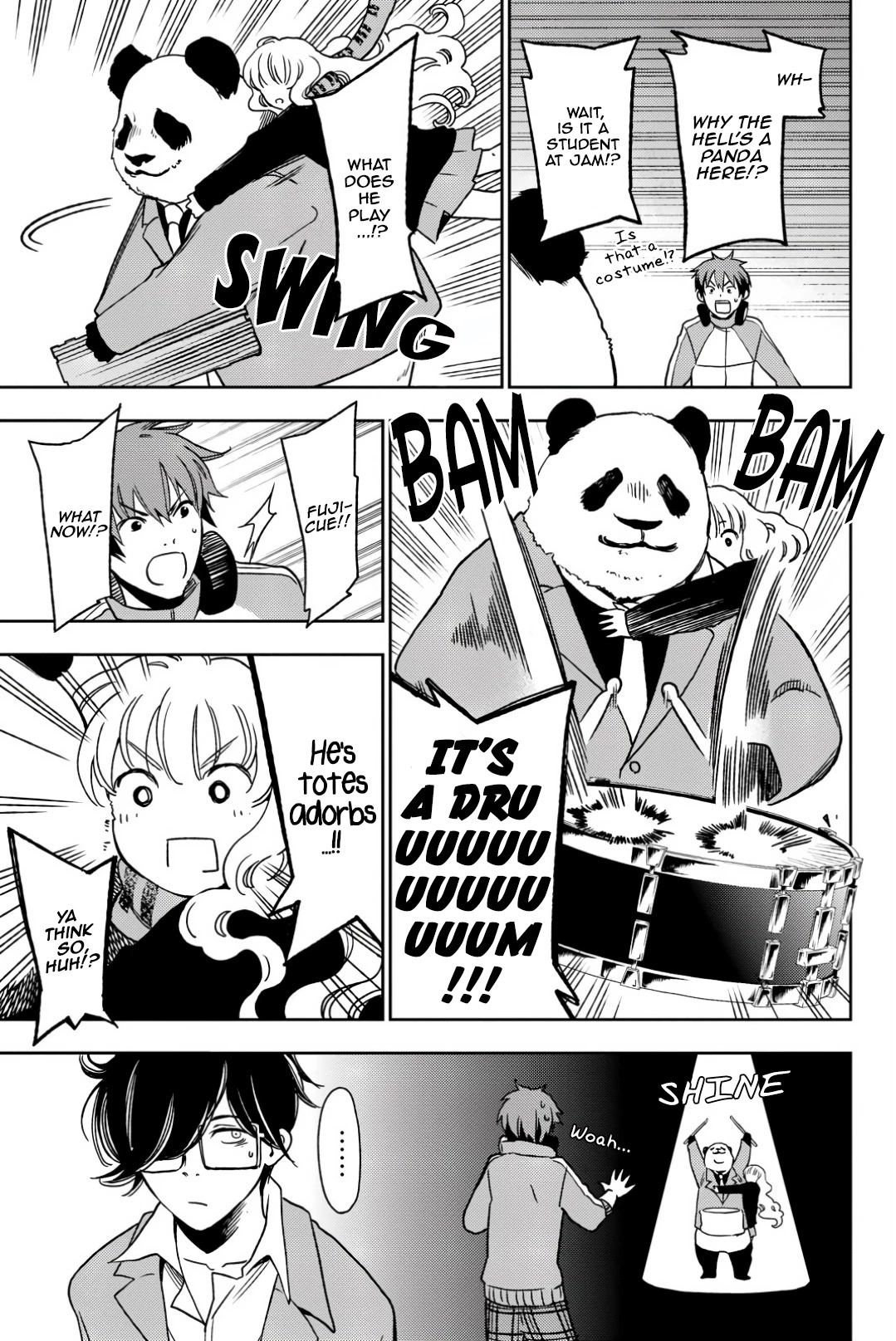 Fujicue!!!: Fuji Cue's Music Chapter 3 page 26 - Chapter 3: Fujicue and Orientation
