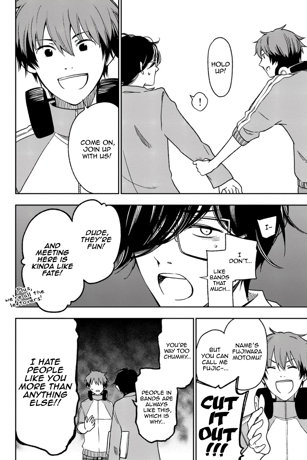 Fujicue!!!: Fuji Cue's Music Chapter 3 page 27 - Chapter 3: Fujicue and Orientation