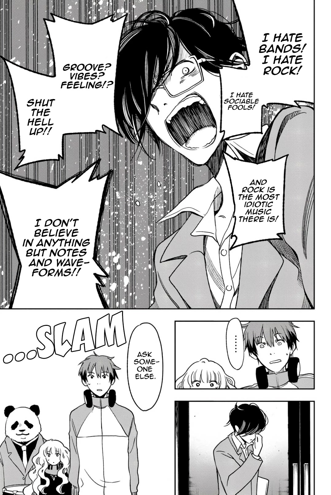 Fujicue!!!: Fuji Cue's Music Chapter 3 page 28 - Chapter 3: Fujicue and Orientation