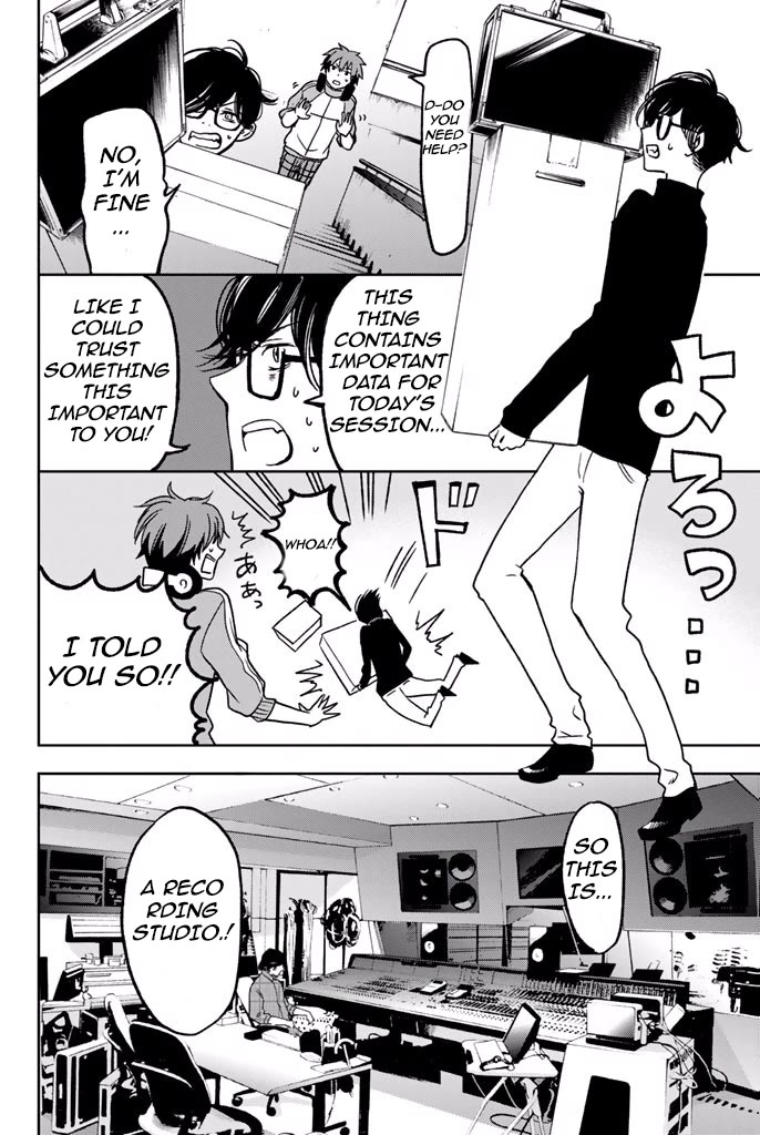 Fujicue!!!: Fuji Cue's Music Chapter 4.1 page 12 - Chapter 4.1: FUJICUE AND OBOEDANI