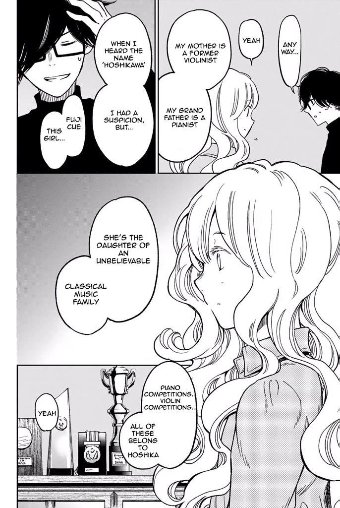 Fujicue!!!: Fuji Cue's Music Chapter 6 page 14 - Chapter 6: Fujicue and the Hoshikawa Family