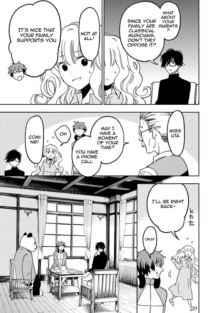 Fujicue!!!: Fuji Cue's Music Chapter 6 page 17 - Chapter 6: Fujicue and the Hoshikawa Family