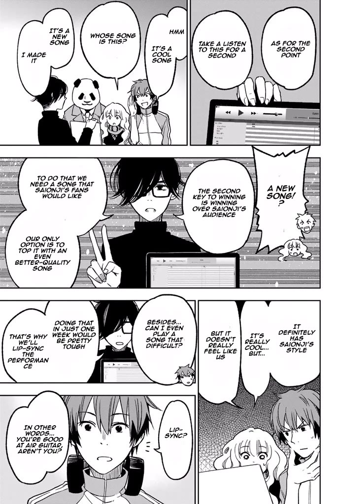 Fujicue!!!: Fuji Cue's Music Chapter 8 page 5 - Chapter 8: Fujicue and the Battle of the Bands
