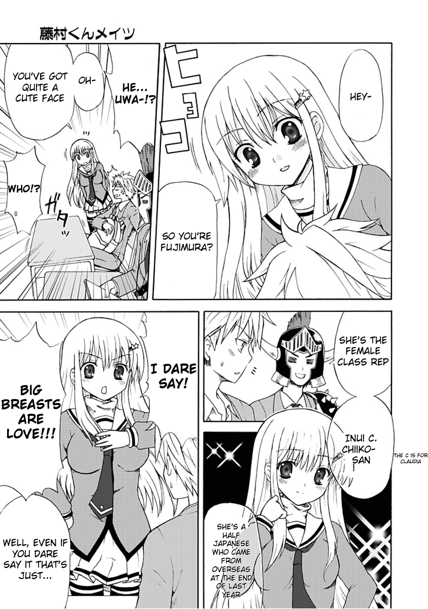Fujimura-kun Meitsu Chapter 0.2 page 3 - Chapter 0.2: Fujimura-kun and Formation A