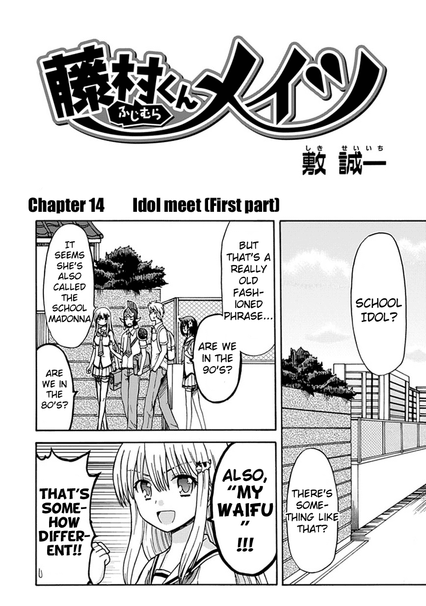 Fujimura-kun Meitsu Chapter 14 page 4 - Chapter 14: Idol Meet (First Part)