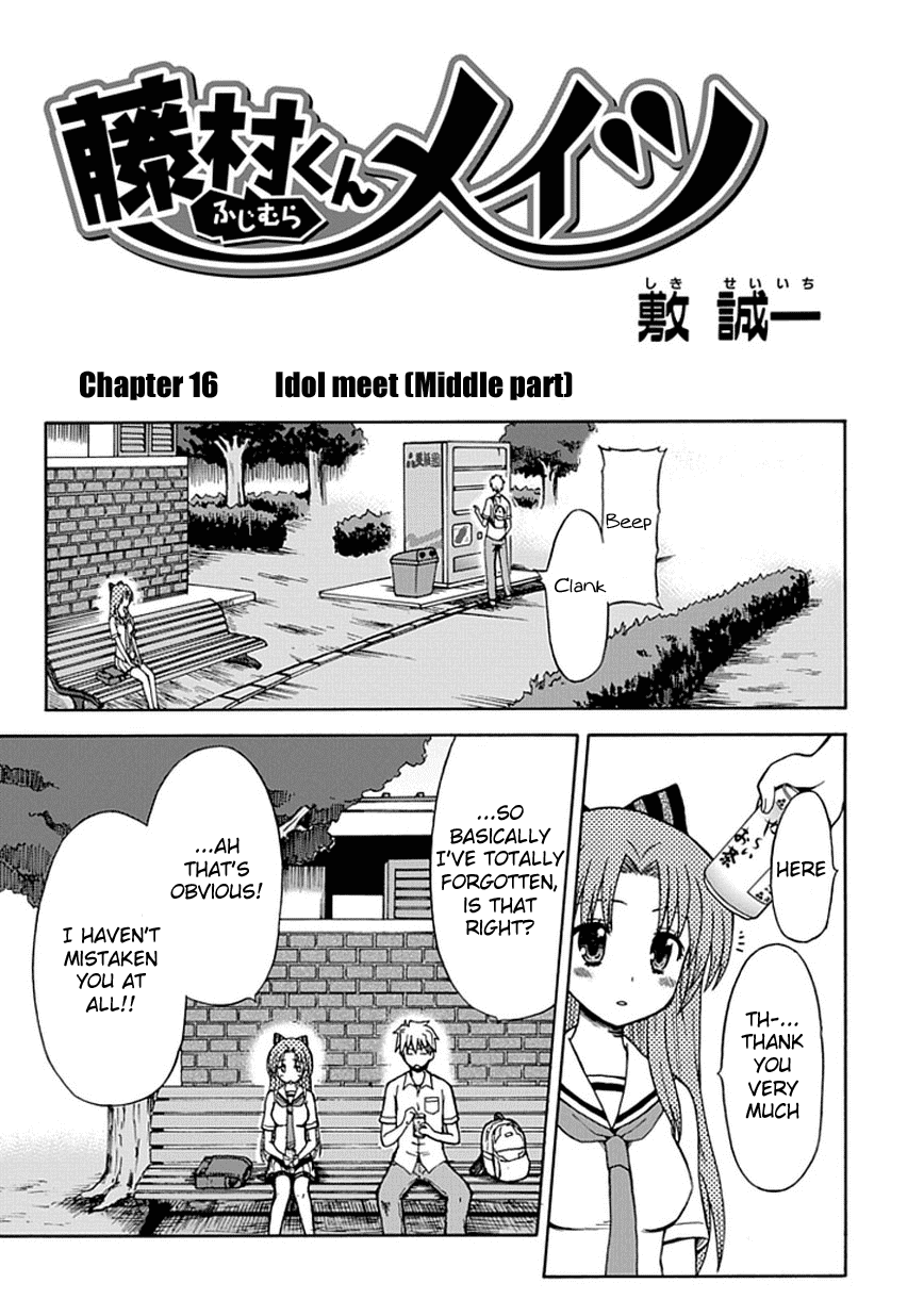 Fujimura-kun Meitsu Chapter 16 page 5 - Chapter 16: Idol Meet (Middle Part)