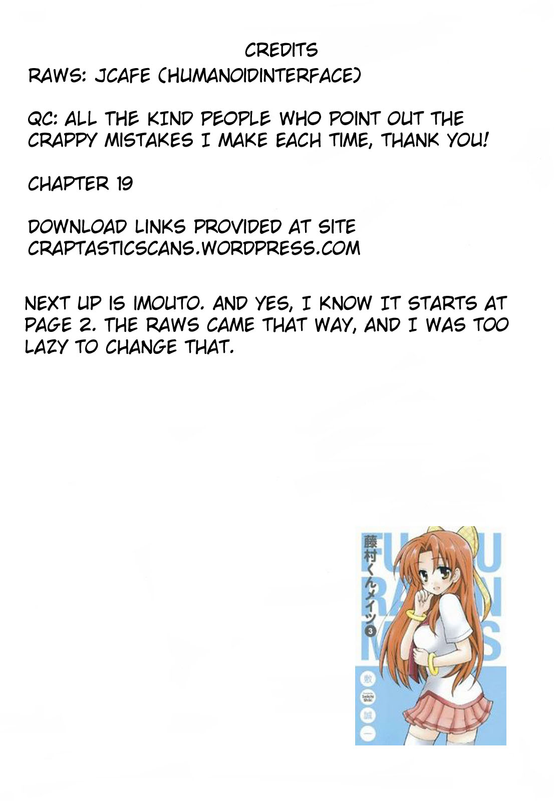 Fujimura-kun Meitsu Chapter 19 page 13 - Chapter 19: The Occurence of the Forced Event
