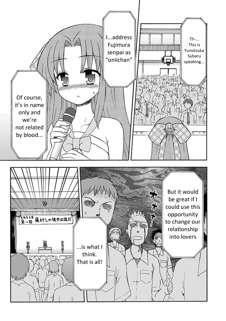 Fujimura-kun Meitsu Chapter 20 page 7 - Chapter 20: The Forced Event in Progress