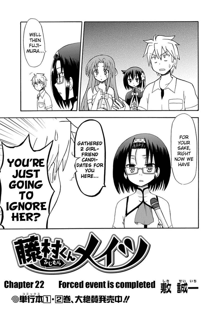 Fujimura-kun Meitsu Chapter 22 page 6 - Chapter 22: Forced Event Is Completed
