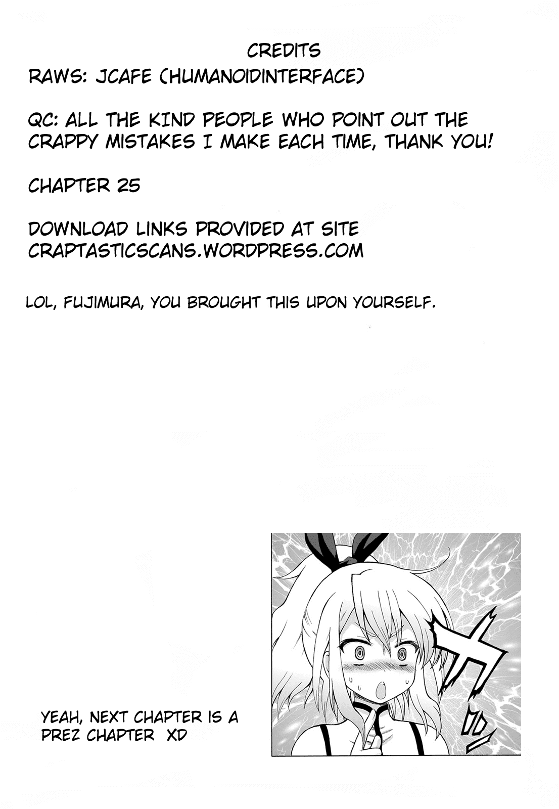 Fujimura-kun Meitsu Chapter 25 page 13 - Chapter 25: Fujimura and Chivalry