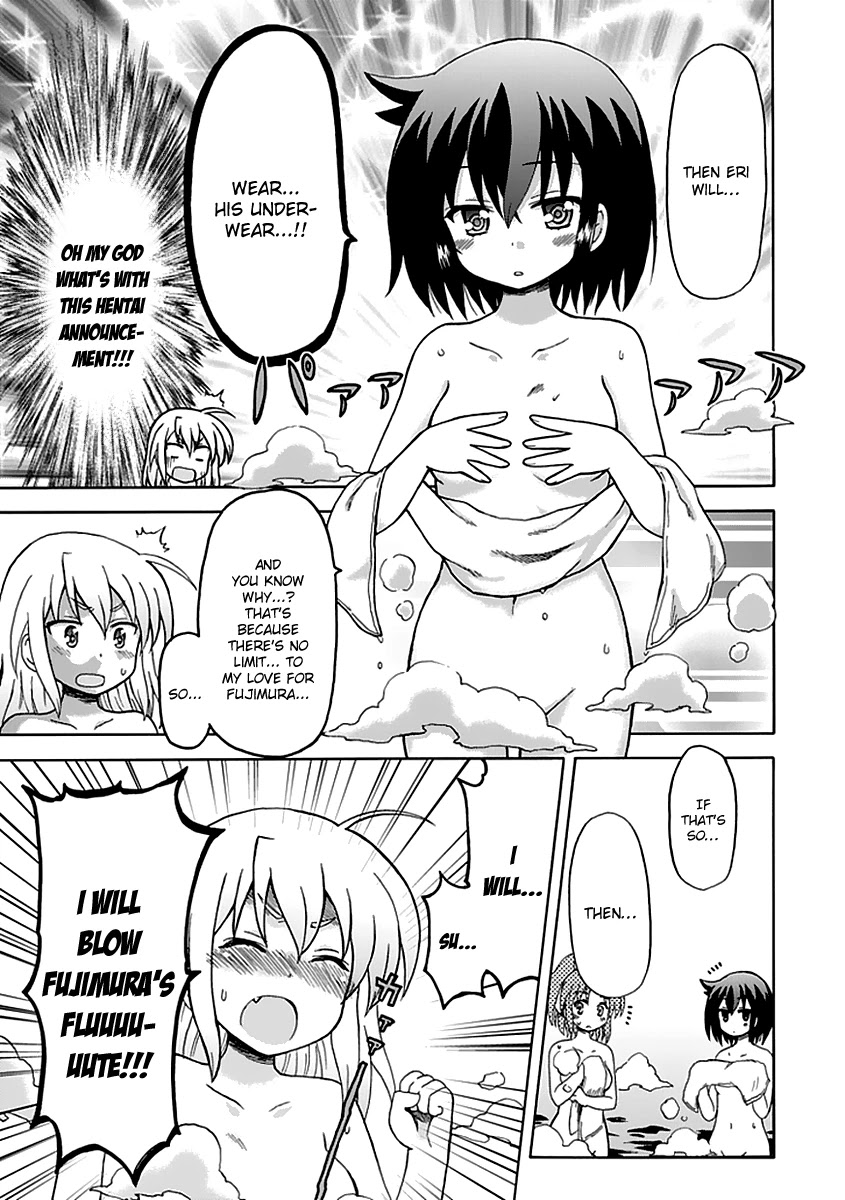 Fujimura-kun Meitsu Chapter 34 page 11 - Chapter 34: If This Line Were Told in a Movie, Manga or Novel, Then I Would Either Die or Get Caught by the Police (Given That I Have a Handsome Dude Peeking at Me)
