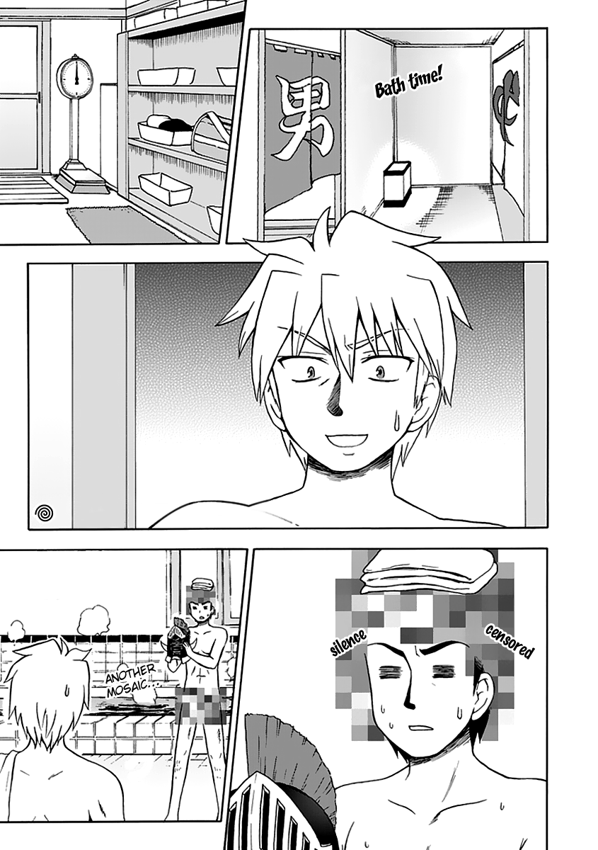 Fujimura-kun Meitsu Chapter 34 page 3 - Chapter 34: If This Line Were Told in a Movie, Manga or Novel, Then I Would Either Die or Get Caught by the Police (Given That I Have a Handsome Dude Peeking at Me)