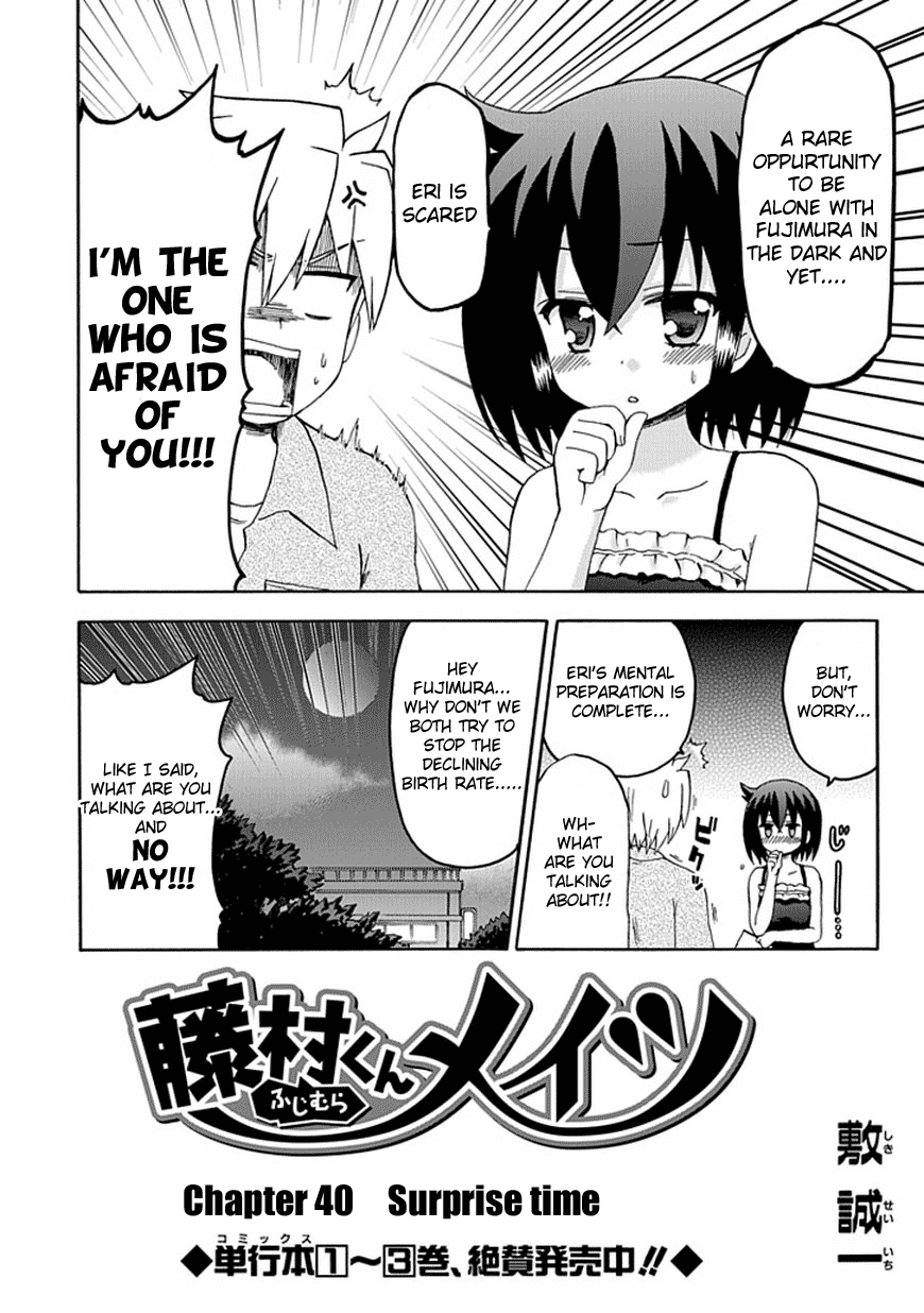 Fujimura-kun Meitsu Chapter 40 page 2 - Chapter 40: Surprise Time