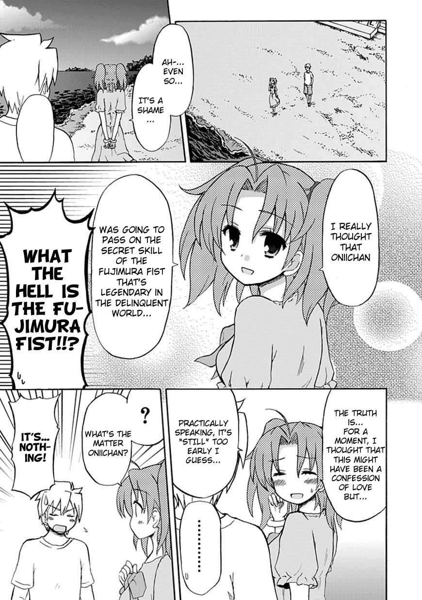 Fujimura-kun Meitsu Chapter 47 page 9 - Chapter 47: Fujimura Fist Secret Skill True . Dazzling Dragon Emperor Pulverizing Fang (Opponent Dies)