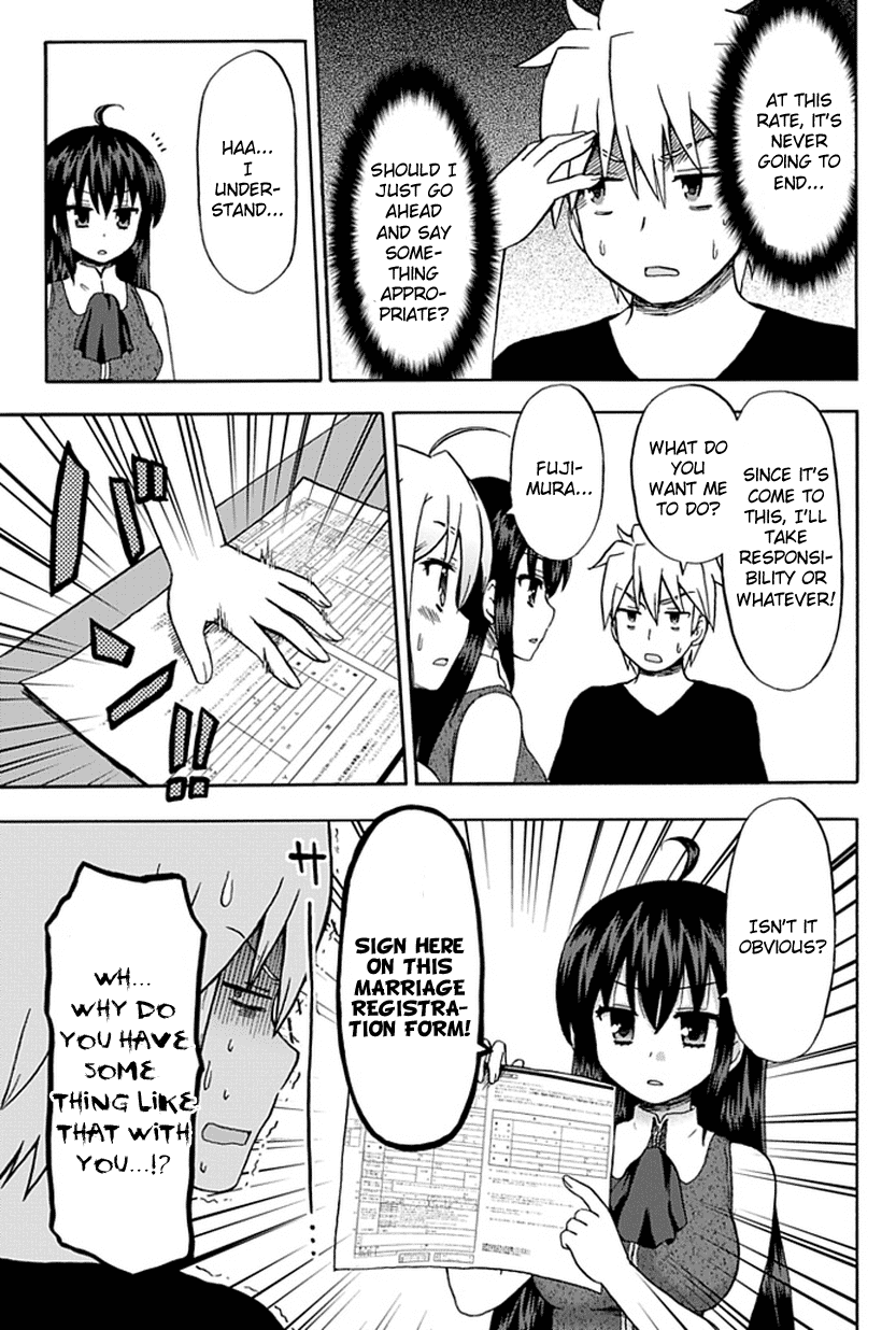 Fujimura-kun Meitsu Chapter 52 page 11 - Chapter 52: Sign