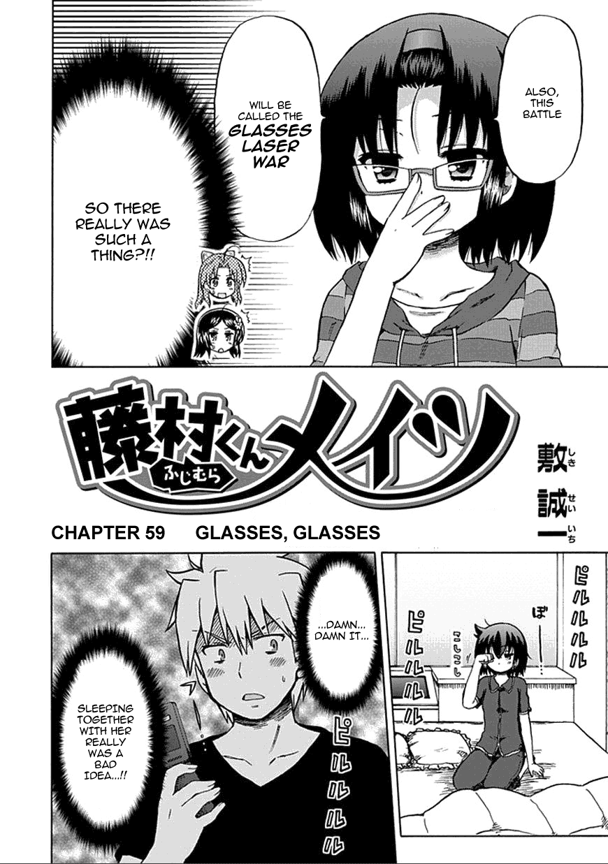 Fujimura-kun Meitsu Chapter 59 page 4 - Chapter 59: Glasses, Glasses