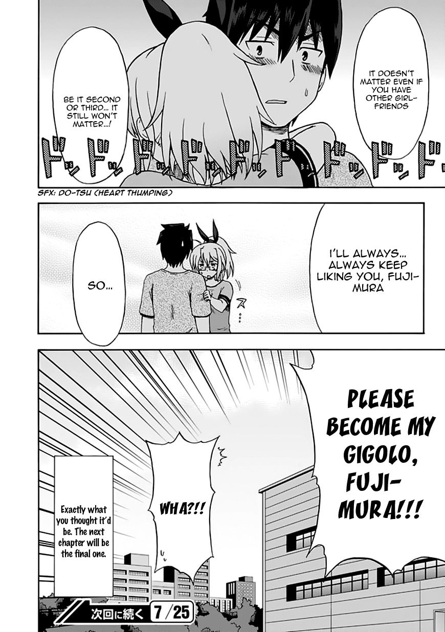 Fujimura-kun Meitsu Chapter 89 page 13 - Chapter 89: Good Luck to the Hardworking Fujimura-kun and His Harem