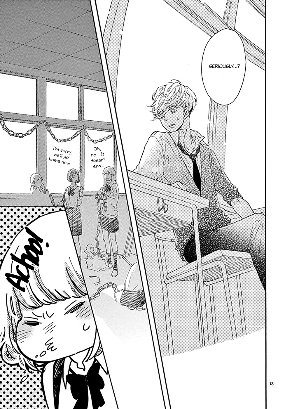 Fujiwara-kun wa Daitai Tadashii Chapter 13 page 14 - Chapter 13