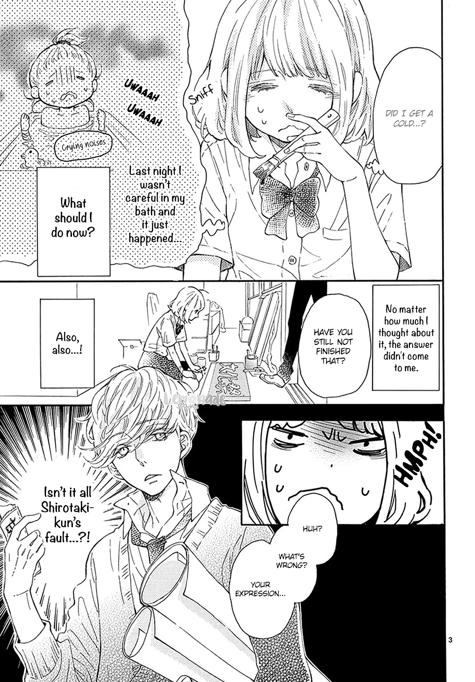 Fujiwara-kun wa Daitai Tadashii Chapter 13 page 4 - Chapter 13