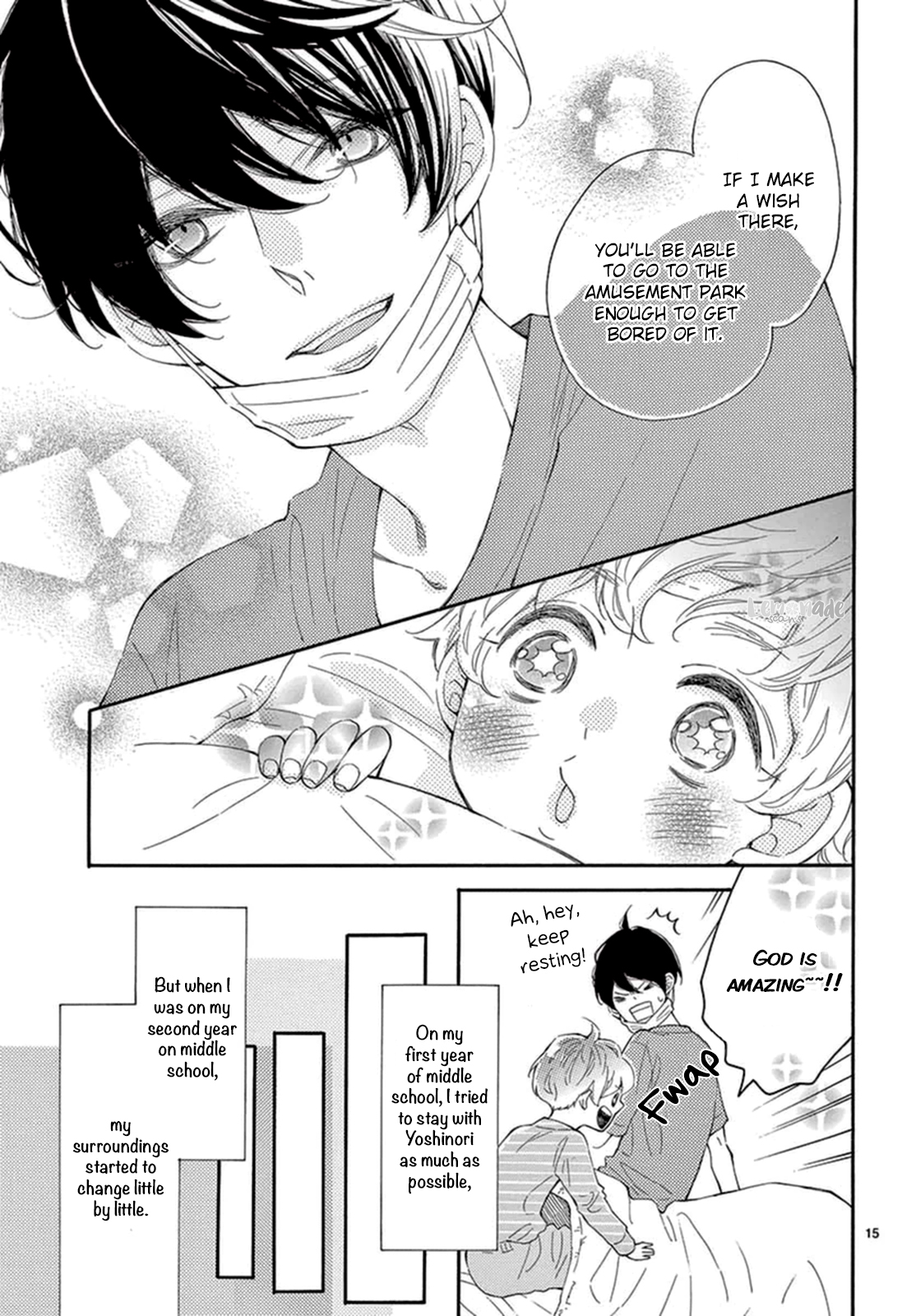 Fujiwara-kun wa Daitai Tadashii Chapter 15 page 16 - Chapter 15