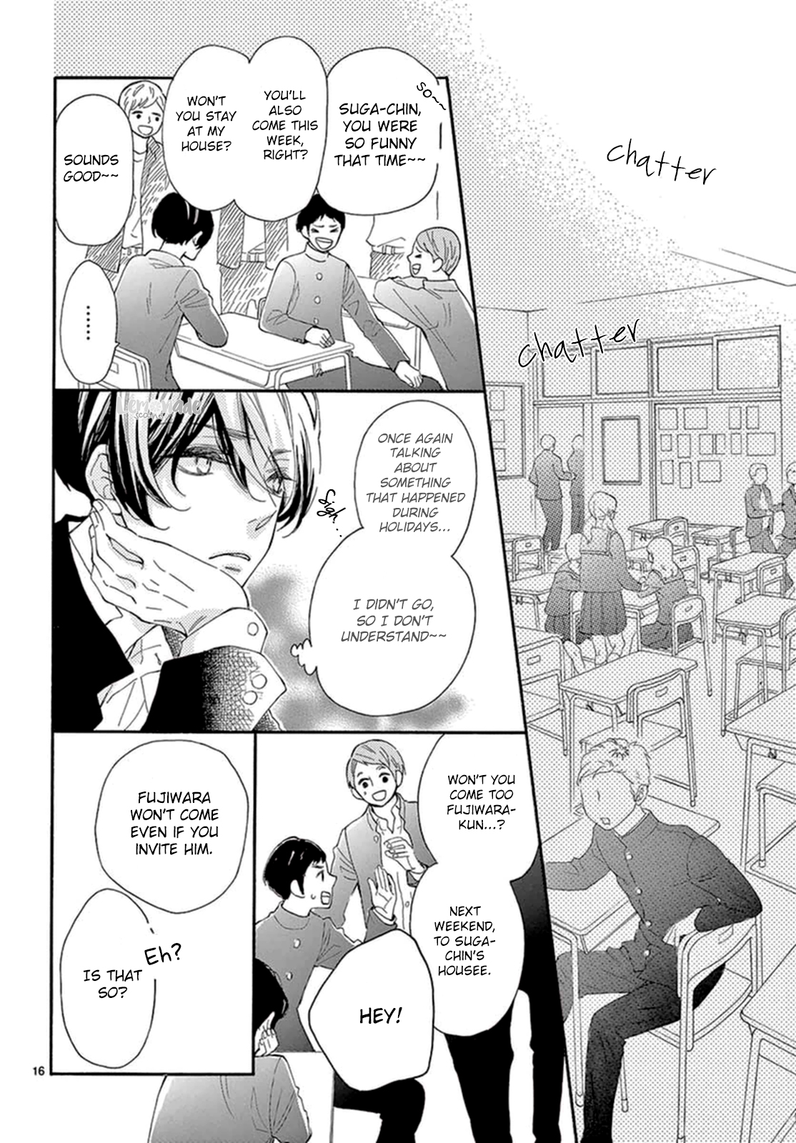 Fujiwara-kun wa Daitai Tadashii Chapter 15 page 17 - Chapter 15