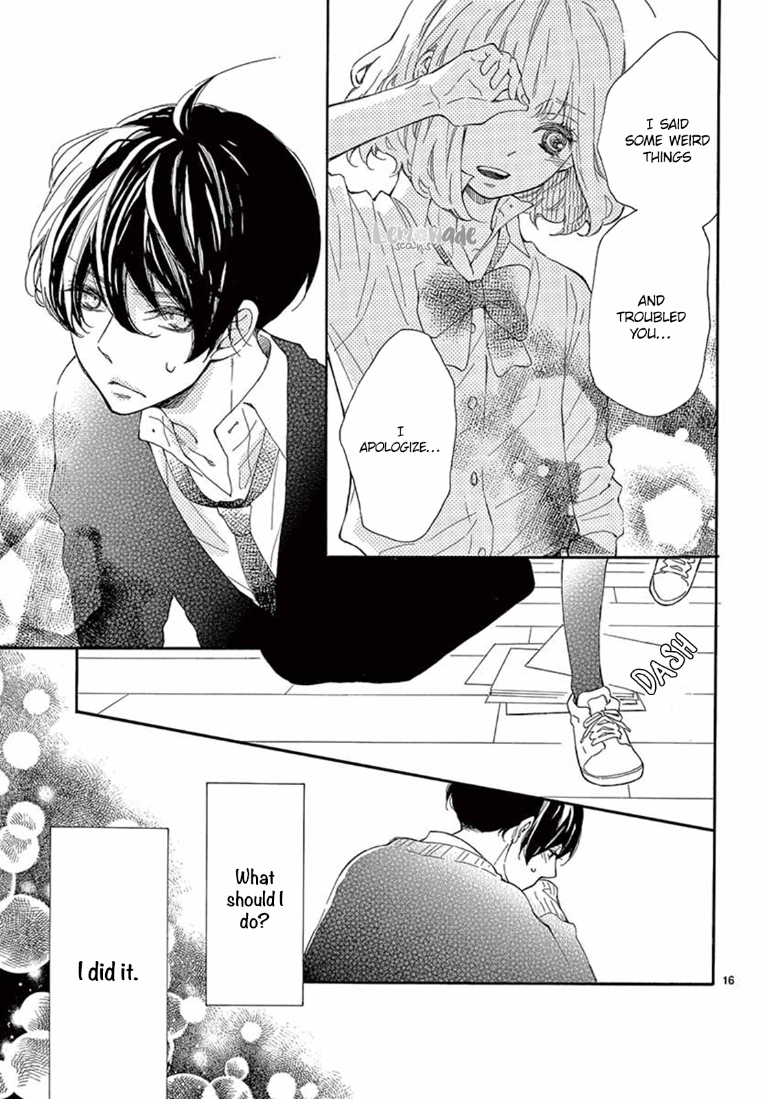 Fujiwara-kun wa Daitai Tadashii Chapter 17 page 16 - Chapter 17