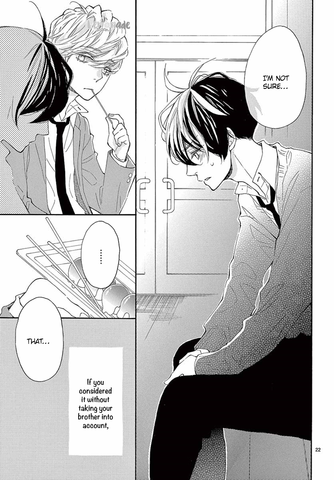 Fujiwara-kun wa Daitai Tadashii Chapter 17 page 22 - Chapter 17