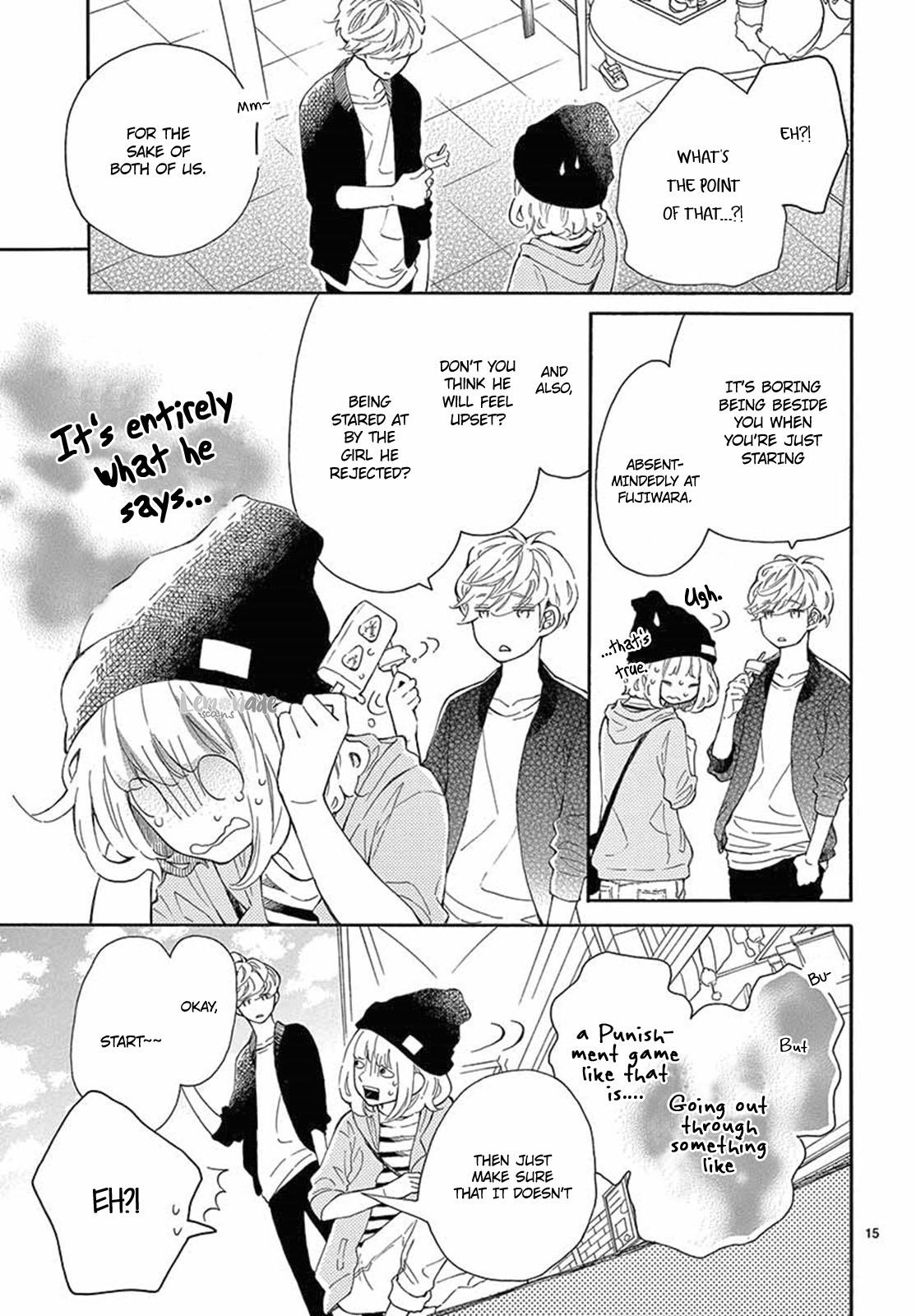 Fujiwara-kun wa Daitai Tadashii Chapter 19 page 17 - Chapter 19