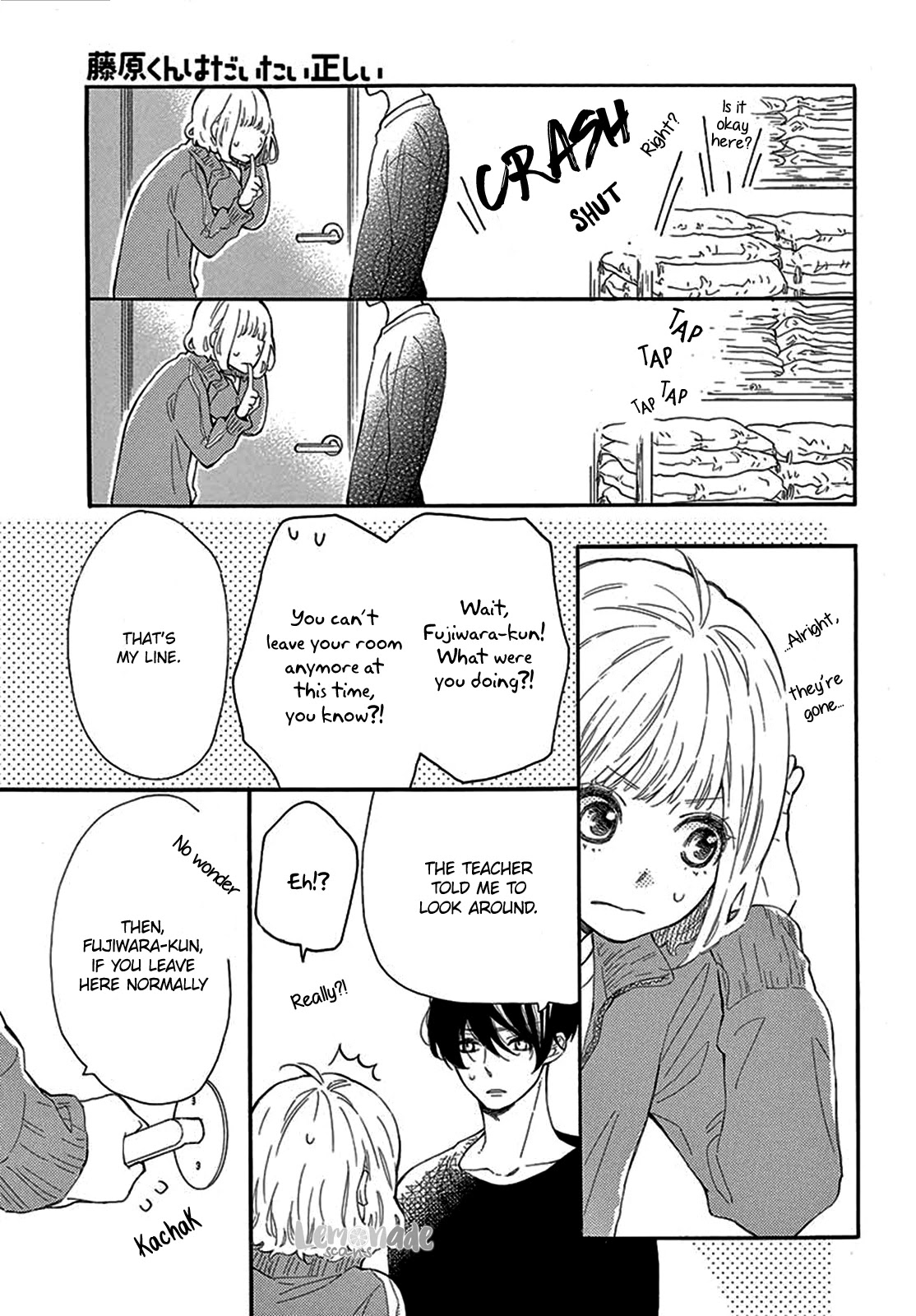 Fujiwara-kun wa Daitai Tadashii Chapter 26 page 21 - Chapter 26